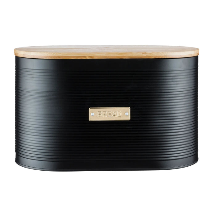 Otto Black Bread Bin
