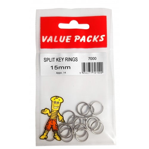 Split key Ring 15mm
