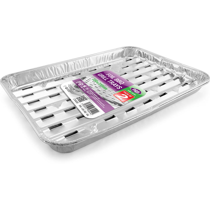 Foil BBQ Grill Tray