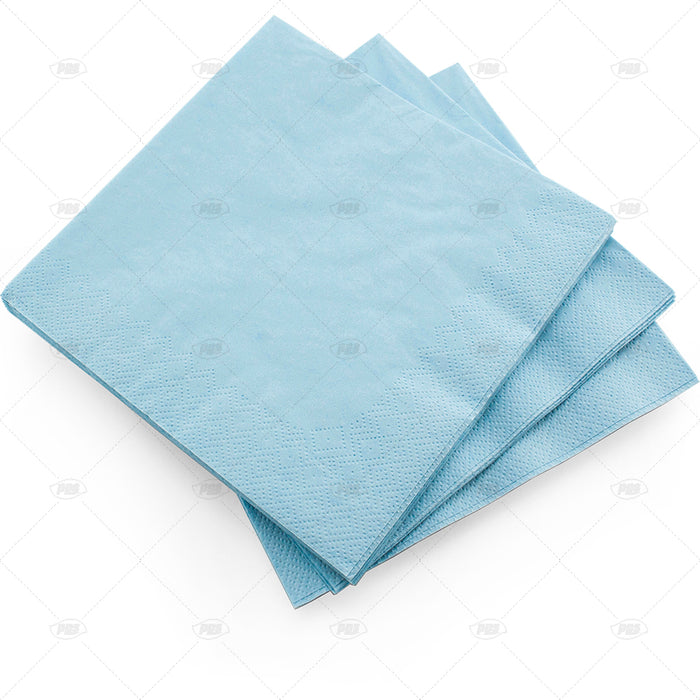 Light Blue Napkin 33cm 20pc