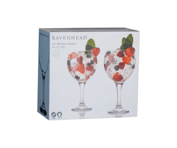 Gin Balloon Glasses 65cl 2pc