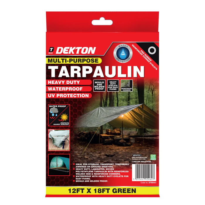 Tarpaulin 12ft x 18ft Green