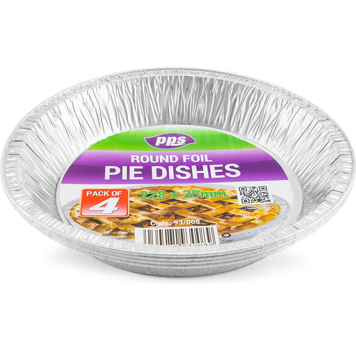 Foil Pie Platters 4pc