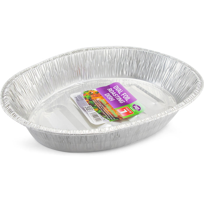 Foil Roasting Oval Dish 1pc