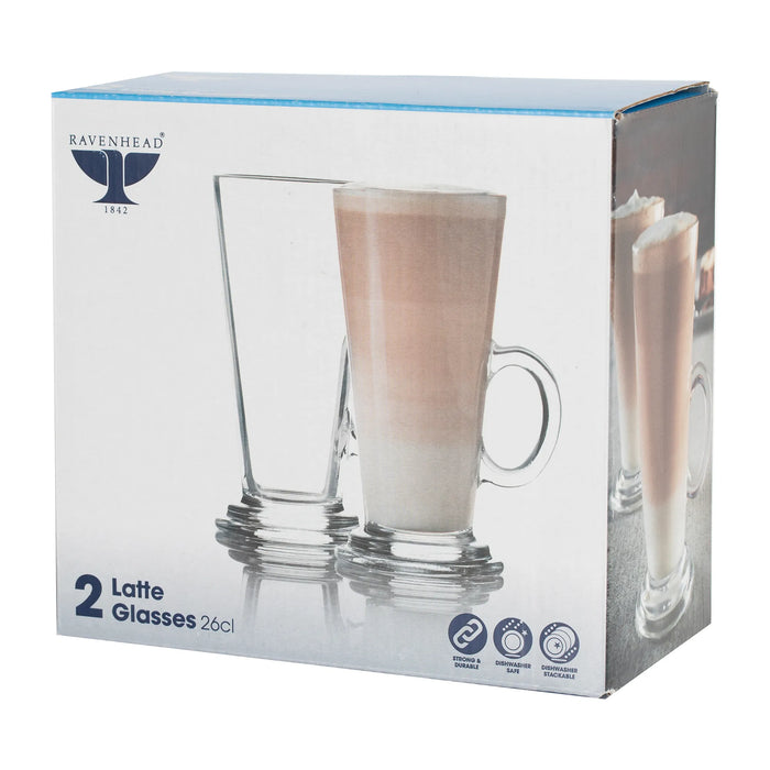 Latte Glasses 2pc 24cl Entertain Set