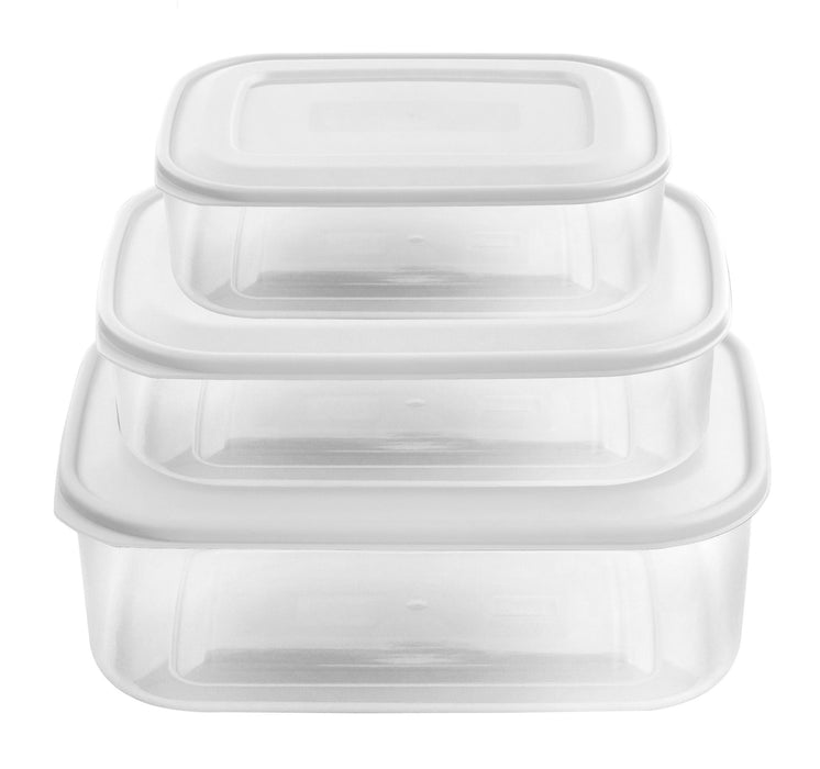 Easy Close Container Set 3L 2L 1L