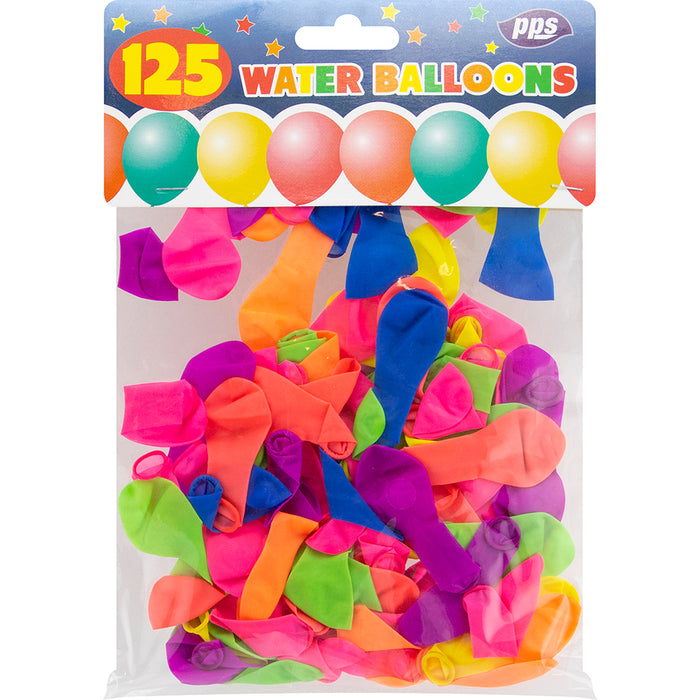 Party Balloons Water Bombs 125pc