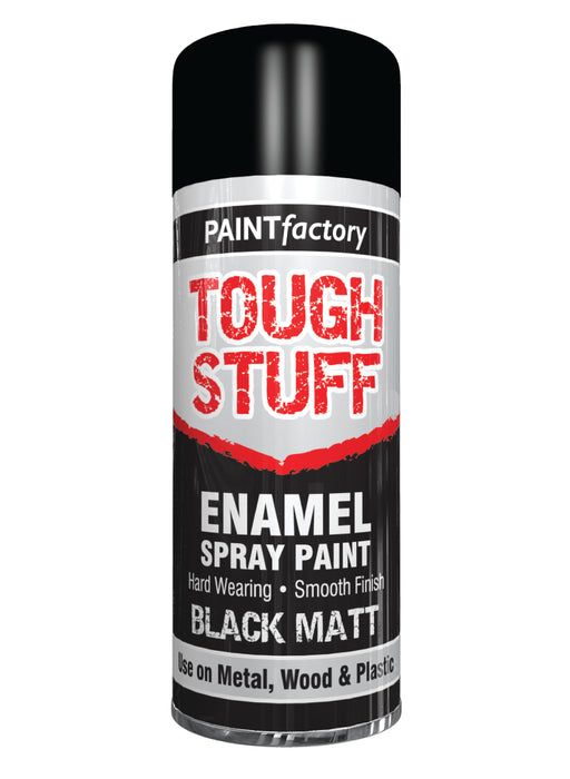 Enamel Finish Black Matt 400ml