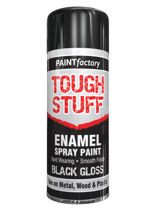 Enamel Finish Black Gloss 400ml