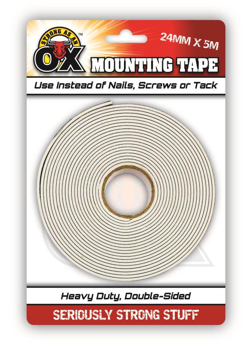 Mounting Tape Double Sided 24mm X 5m