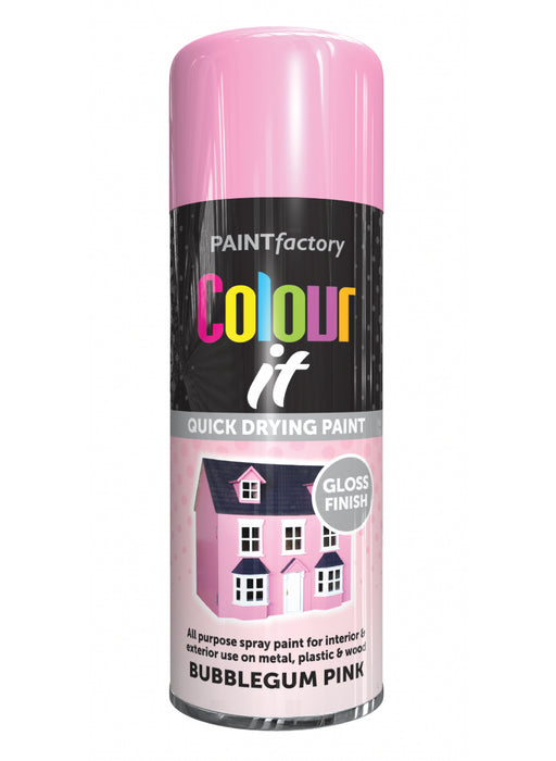 Spray Paint Gloss Bubble-gum Pink 400ml