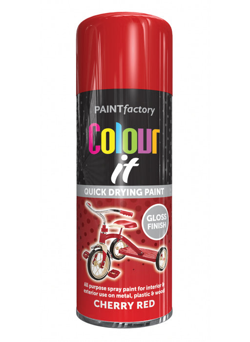 Spray Paint Gloss Cherry Red 400ml