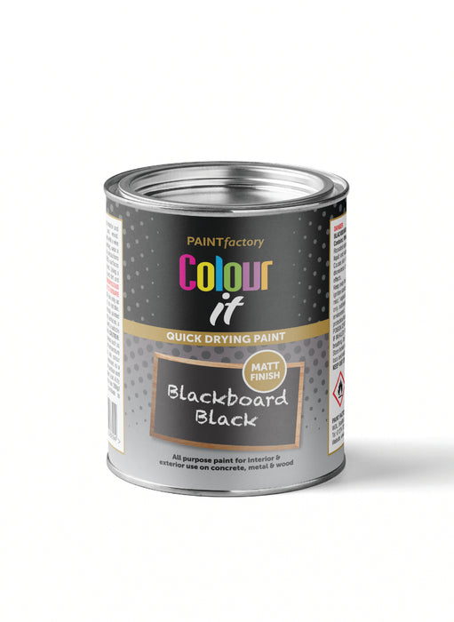 Paint Tin Blackboard Black 300ml