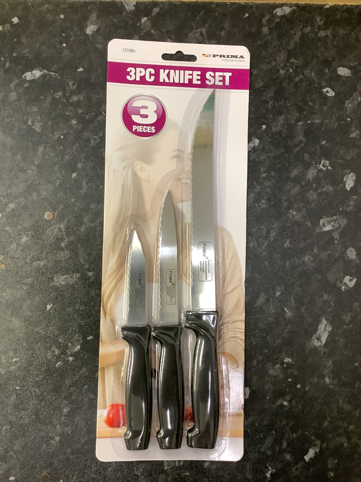 3pc kitchen knife set