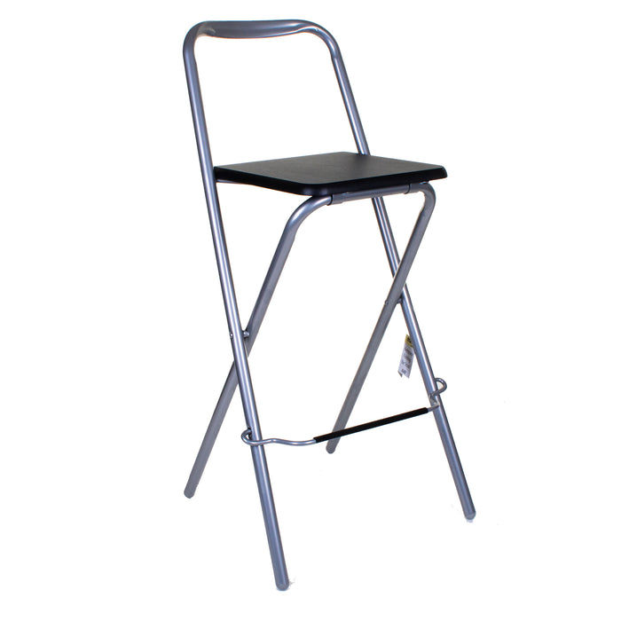Kempsey Folding Bar Stool - Black