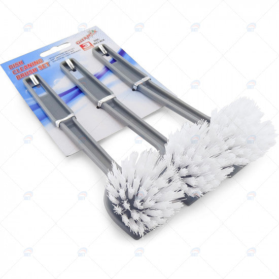 Plastic Dish Brush 3pc