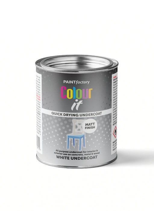 Paint Tin White Undercoat 300ml