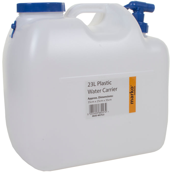 23L Plastic Water Carrier