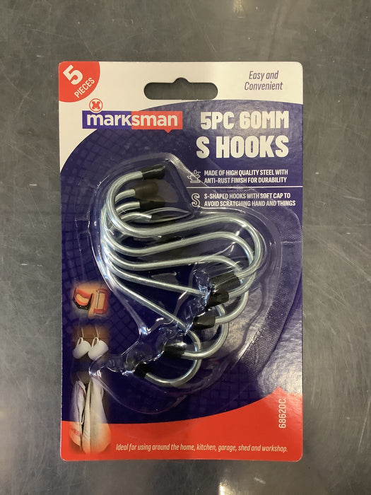 5pc hooks 60mm