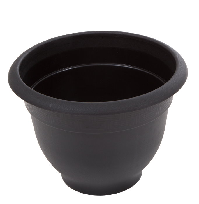 Bell Pot 34cm Planter Black