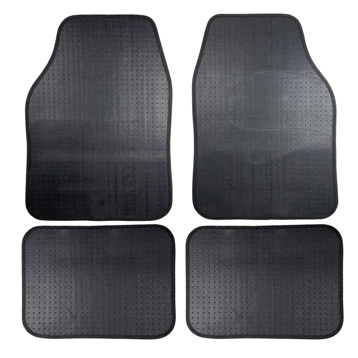 Alloy/Carpet Car Mats - Non Slip Back
