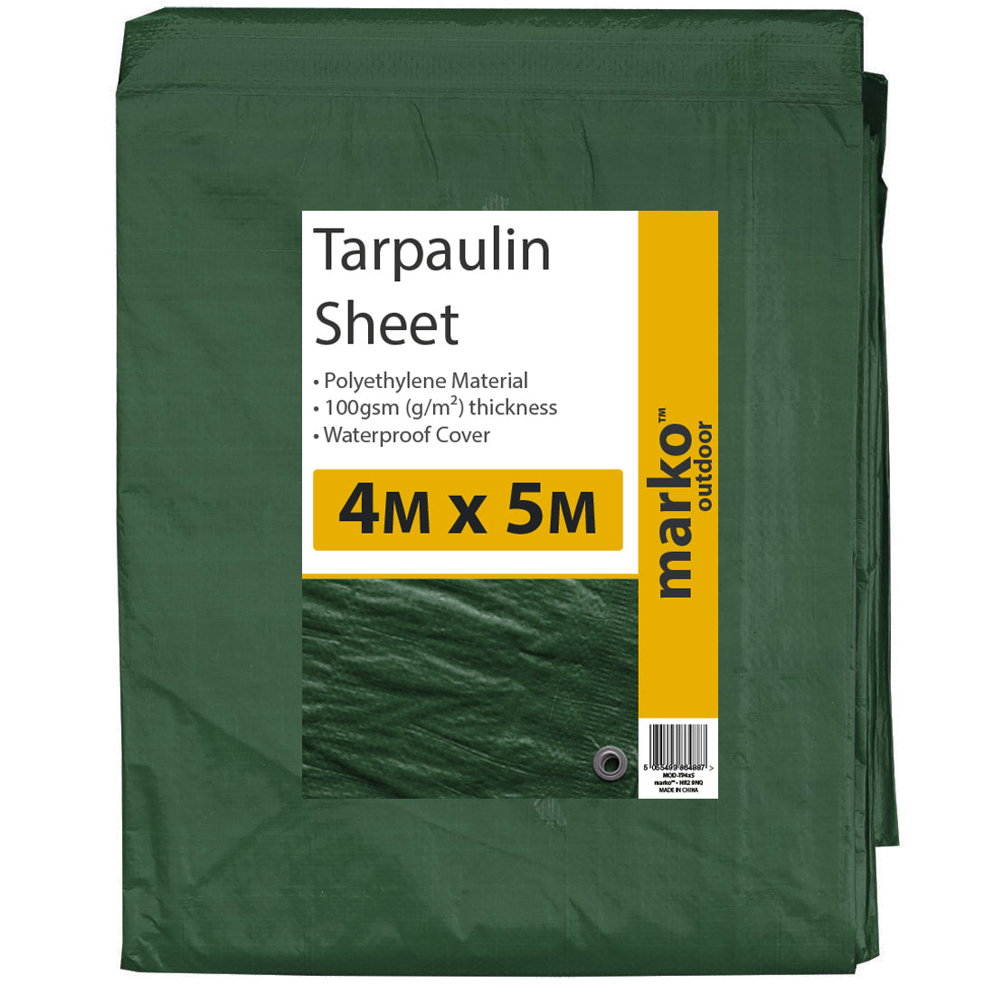tarp 4m x 4m Tarpaulin Sheet 4M X 5M Green — JMart Warehouse