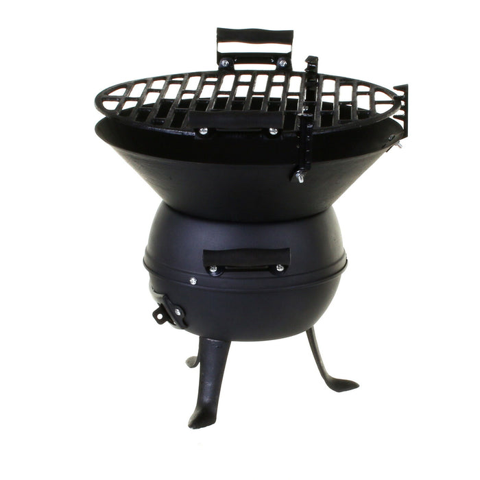 Cast Iron Grill Round BBQ