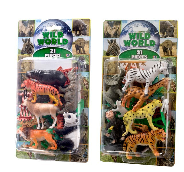 Wild World 21 Piece Set