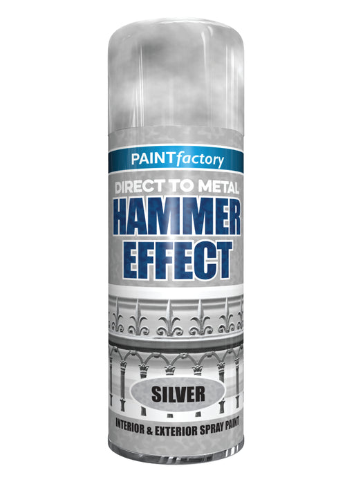 Hammer Effect Finish Silver 400ml