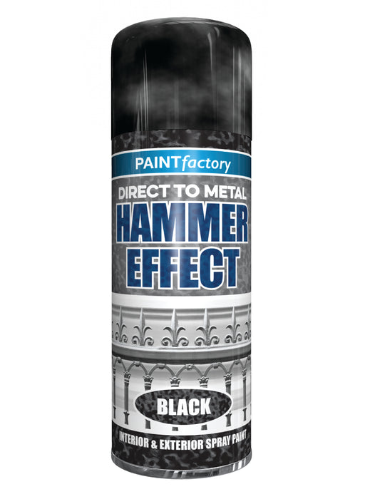 Hammer Effect Finish Black 400ml