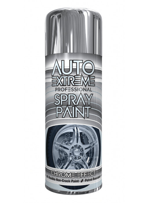 Spray Paint Chrome Effect