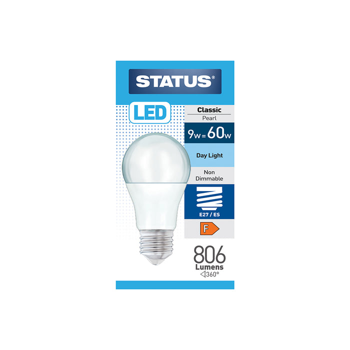 LED Light Bulb ES 9w = 60w