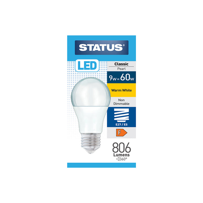 LED Light Bulb ES 9w = 60w