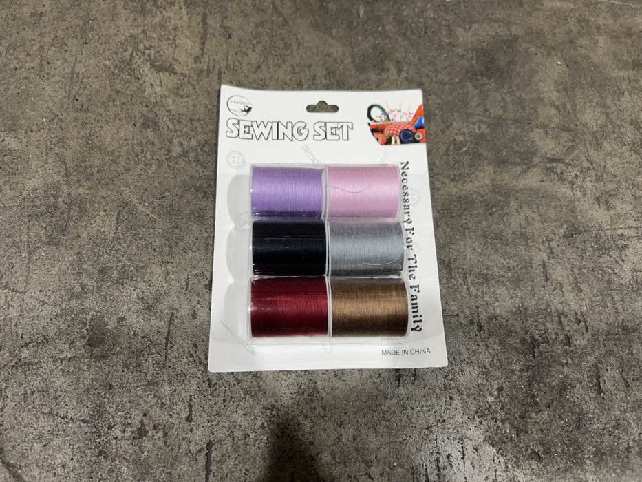 Sewing Thread Colour 6pc