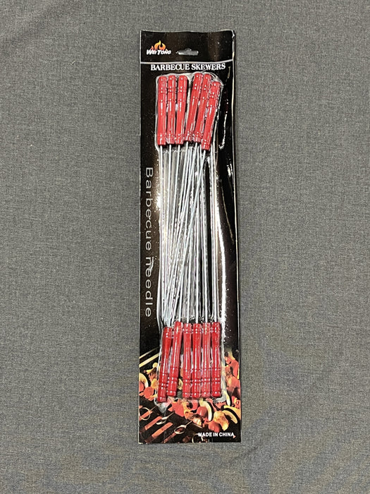 Bbq Skewers With Handle 12pc