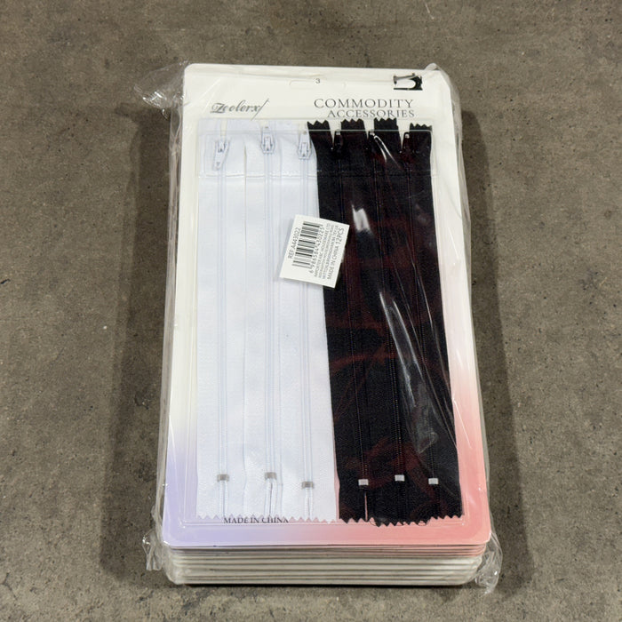 Zippers 6pc