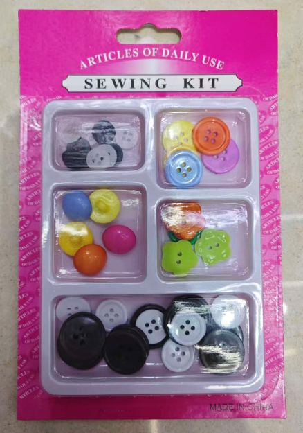 Buttons Set Coloured