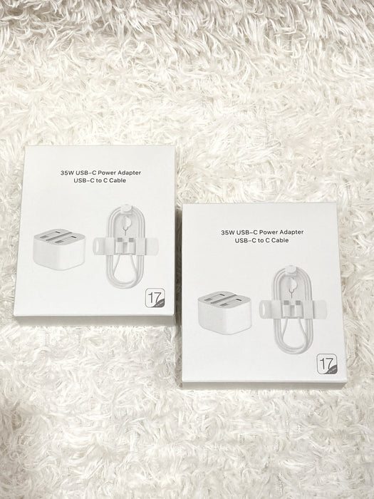 35w USB-C Adaptet & Cable