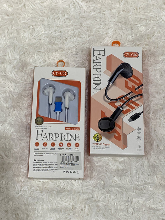 Type C Earphones CY-C07