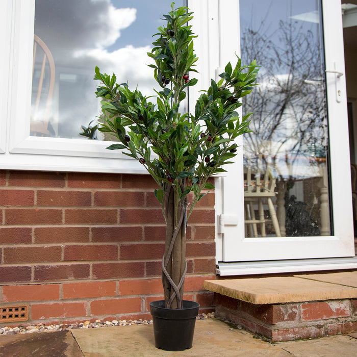 120cm Artificial Olive Tree