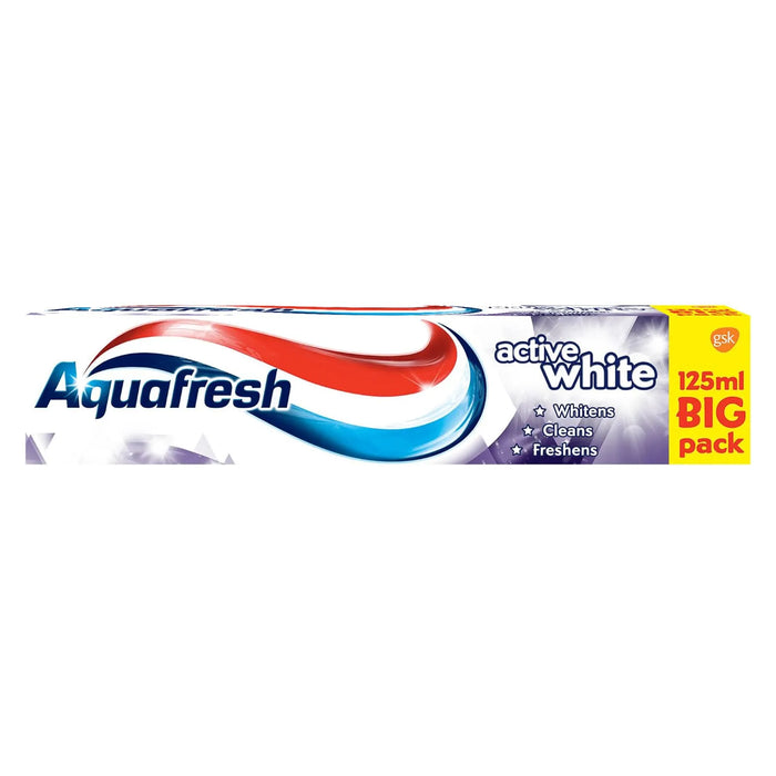 Aqua Fresh Active White Toothpaste 125ml