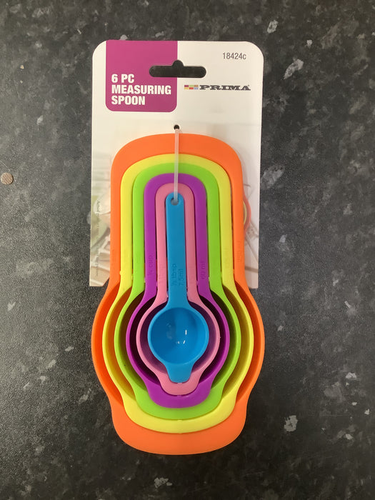 6pc measuring spoon