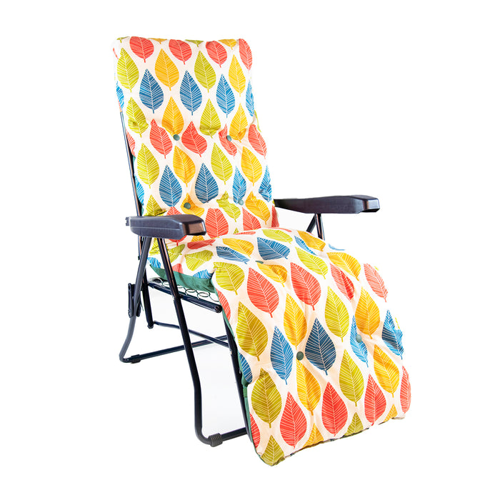 Sun Lounger - Palm Leaves