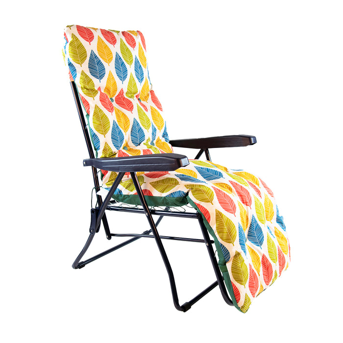 Sun Lounger - Palm Leaves