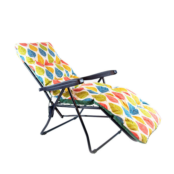 Sun Lounger - Palm Leaves