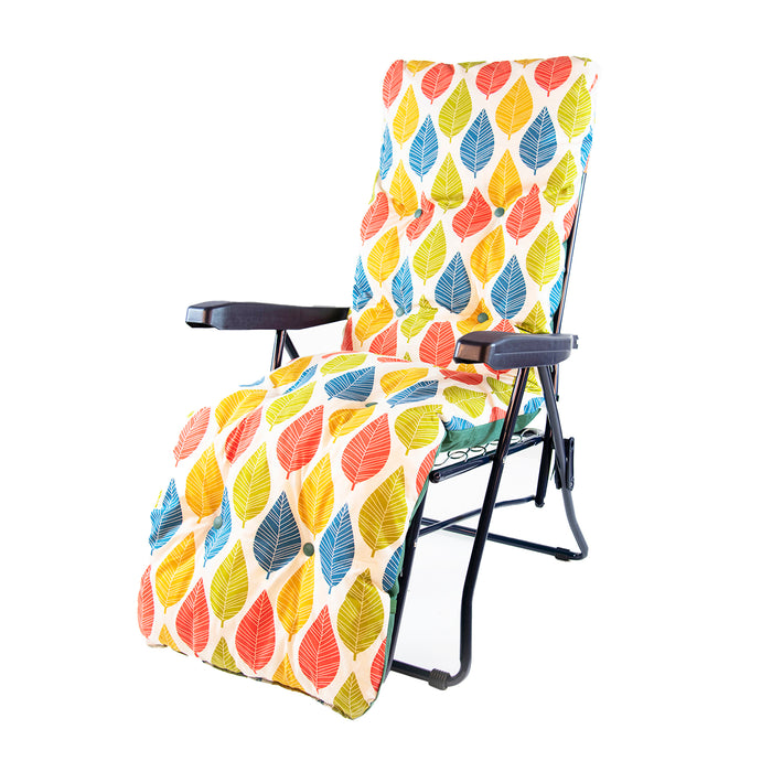 Sun Lounger - Palm Leaves