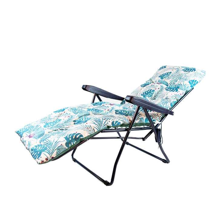 Sun Lounger - Tropical Leaves