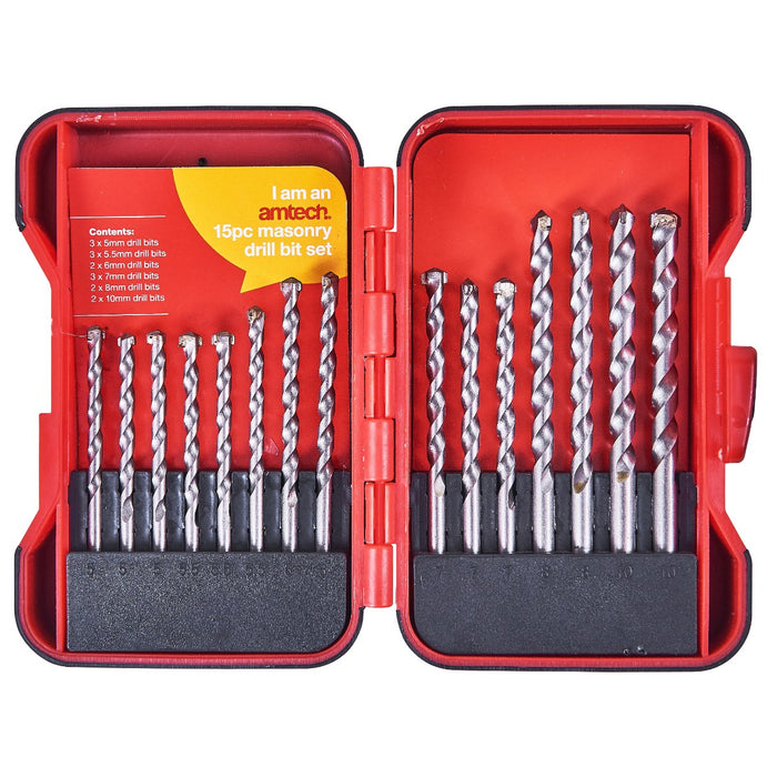 Masonry Drill Bit Set 15pc