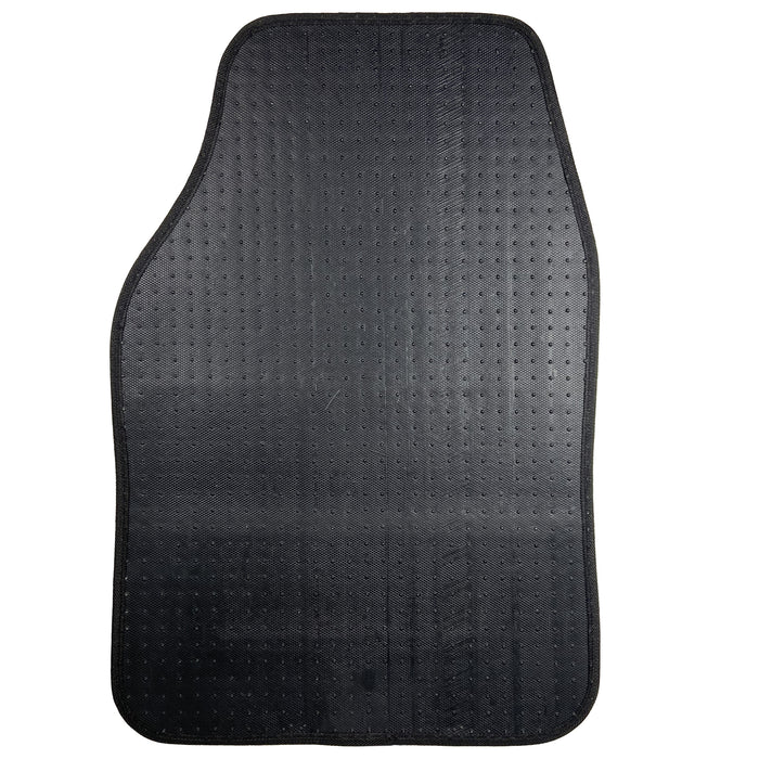 Alloy/Carpet Car Mats - Non Slip Back