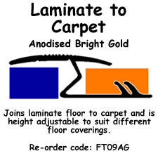 Flooring Trim Carpet to Laminate